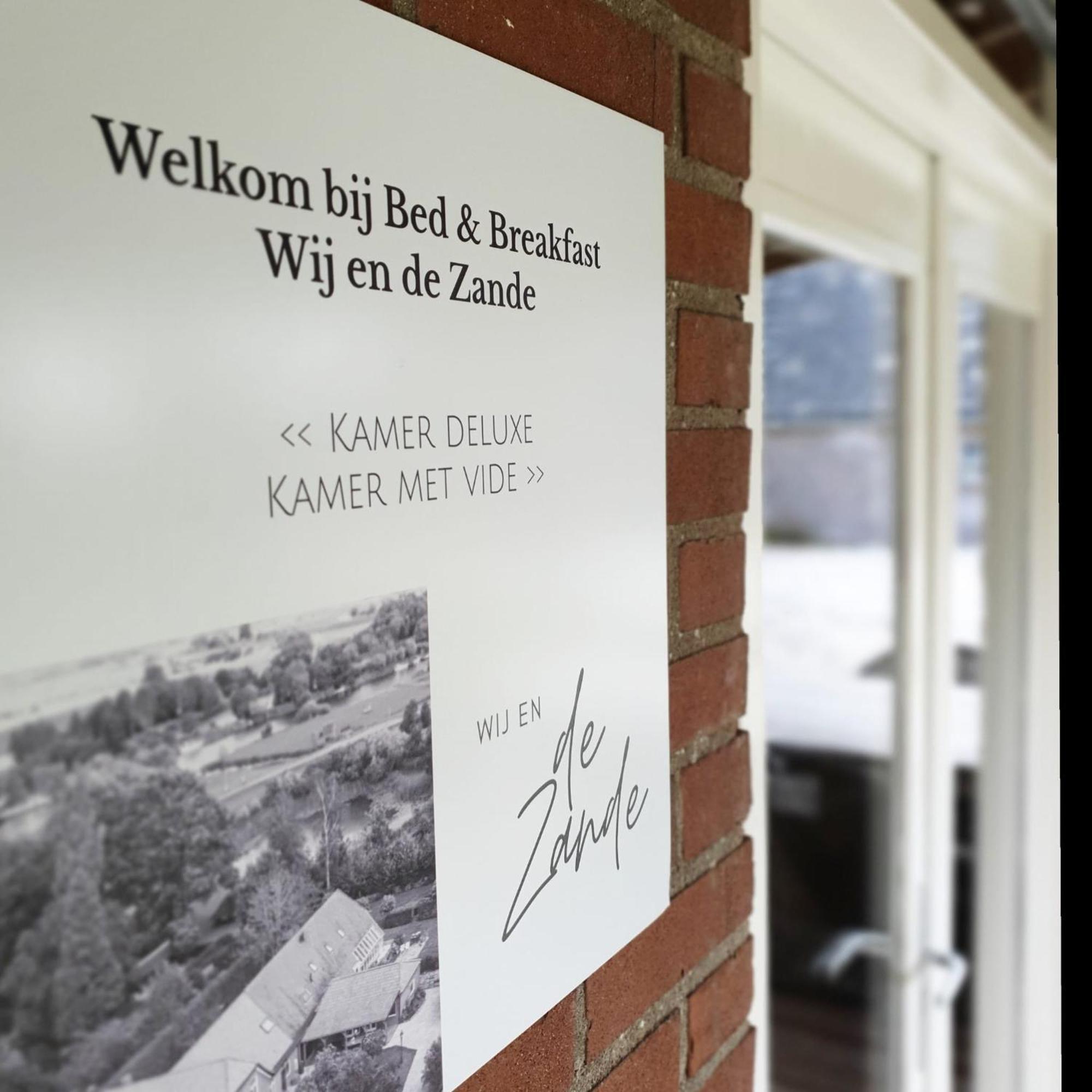 Bed And Breakfast 'Wij En De Zande' Kamperveen Dış mekan fotoğraf